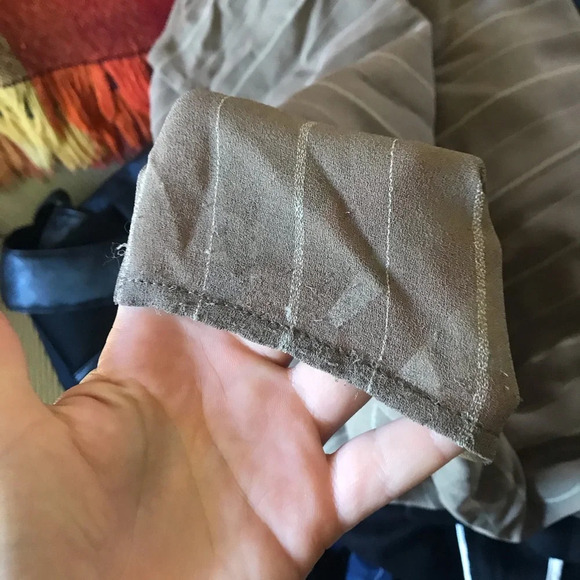 Valentino Striped Cap Sleeve Pleated Blouse, 12 - Picture 6 of 6